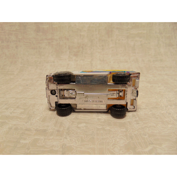 Mercedes G class softtop Formula cabrio 1:64 wit