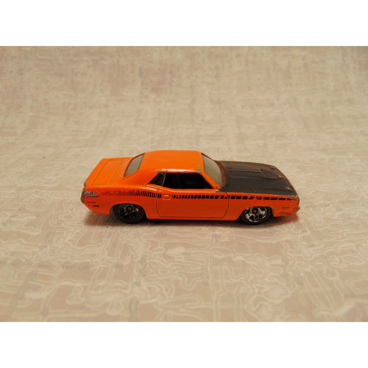 Plymouth AAR Cuda 1970 coupe 1:64 oranje
