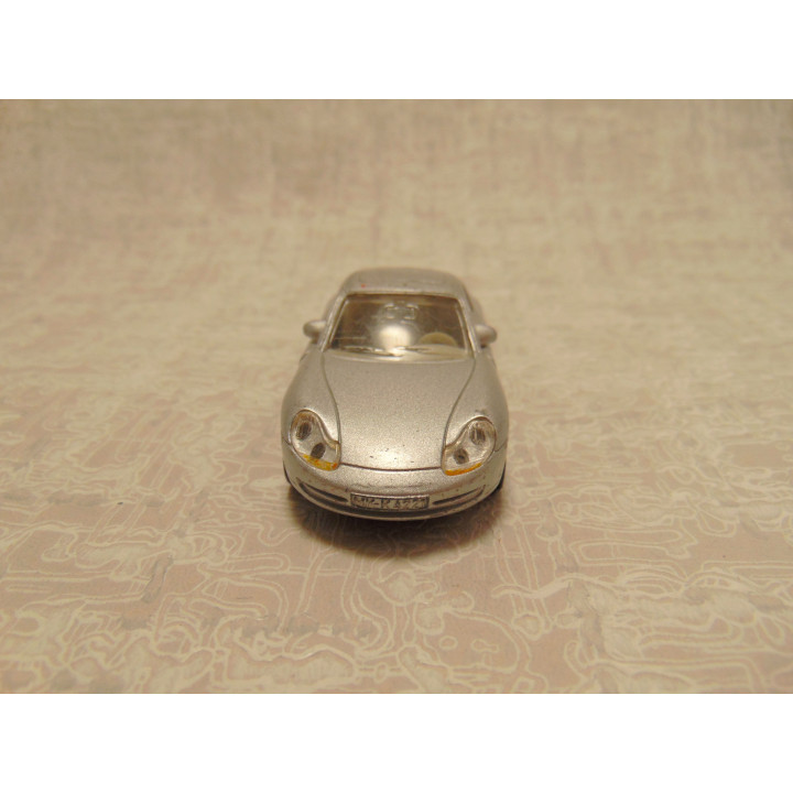 Porsche 911 Carrera 1:55 1093 coupe Siku zilverkleurig