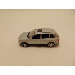 Porsche Cayenne 1:72 Cararama zilverkleurig