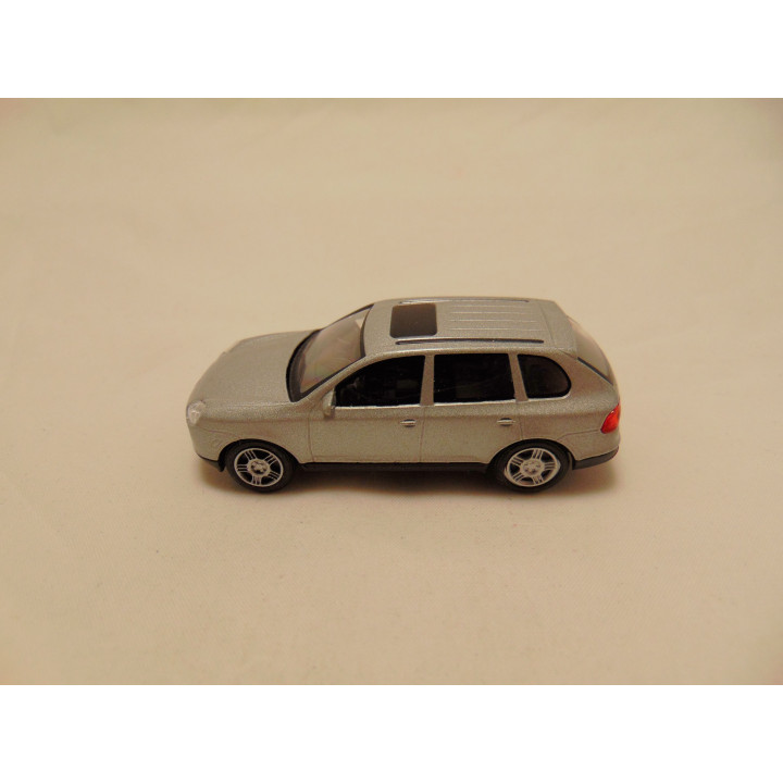 Porsche Cayenne 1:72 Cararama zilverkleurig