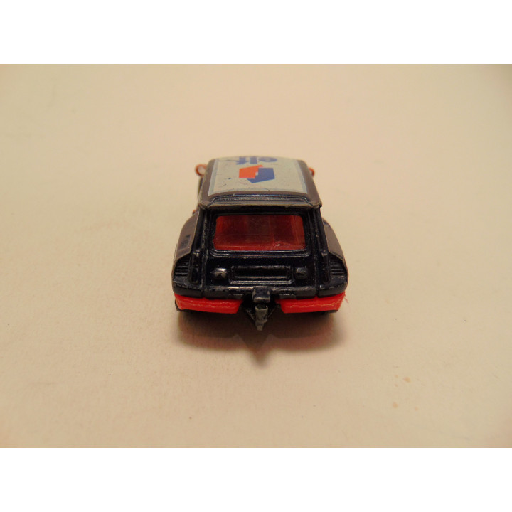 Renault 5 Turbo Elf Corgi donkerblauw - rood