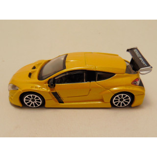 Renault Megane Trophy Sport 1:43 Bburago goudkleurig