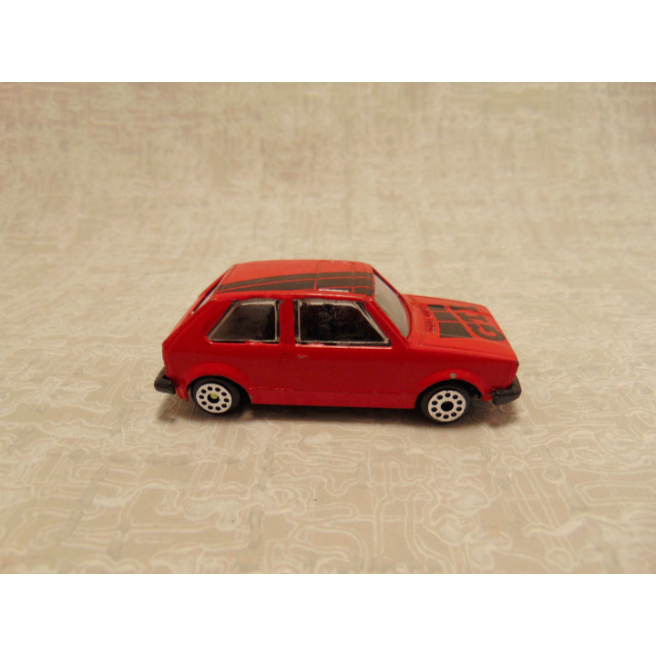 Volkswagen Golf 1 GTI 1:64 rood