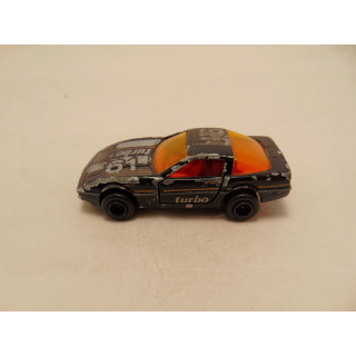 Chevrolet Corvette C4 1:57 Majorette 215-268 zwart