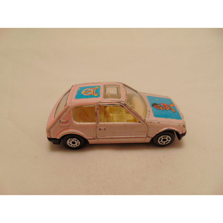 Peugeot 205 GTI met sunroof Alfred J Kwak 1:64 Edocar roze