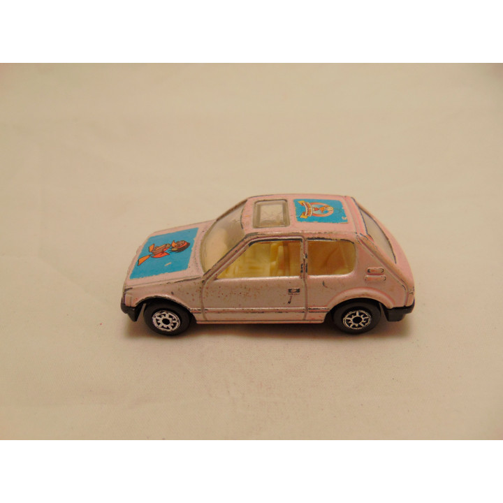Peugeot 205 GTI met sunroof Alfred J Kwak 1:64 Edocar roze