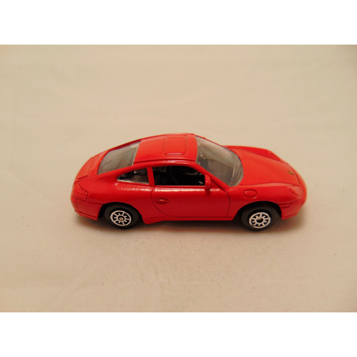 Porsche 991 carrera 996 1:64 Welly rood