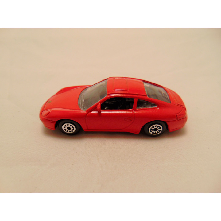 Porsche 991 carrera 996 1:64 Welly rood