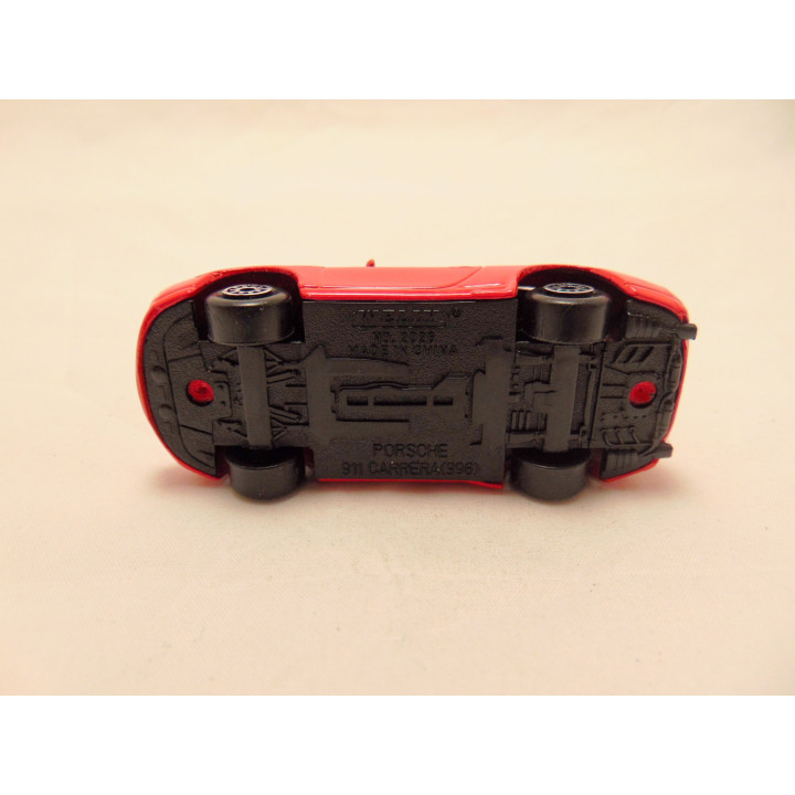 Porsche 991 carrera 996 1:64 Welly rood