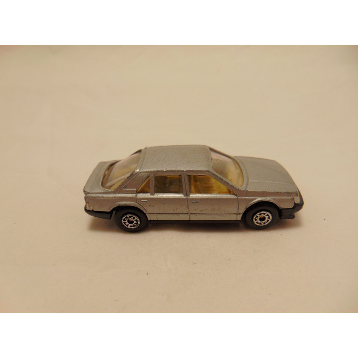 Renault 25 V6 turbo Edocar 1:64 zilvergrijs