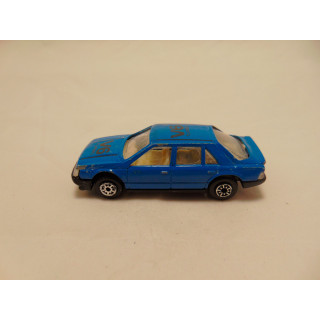 Renault 25 V6 turbo MC Toys 1:64 blauw