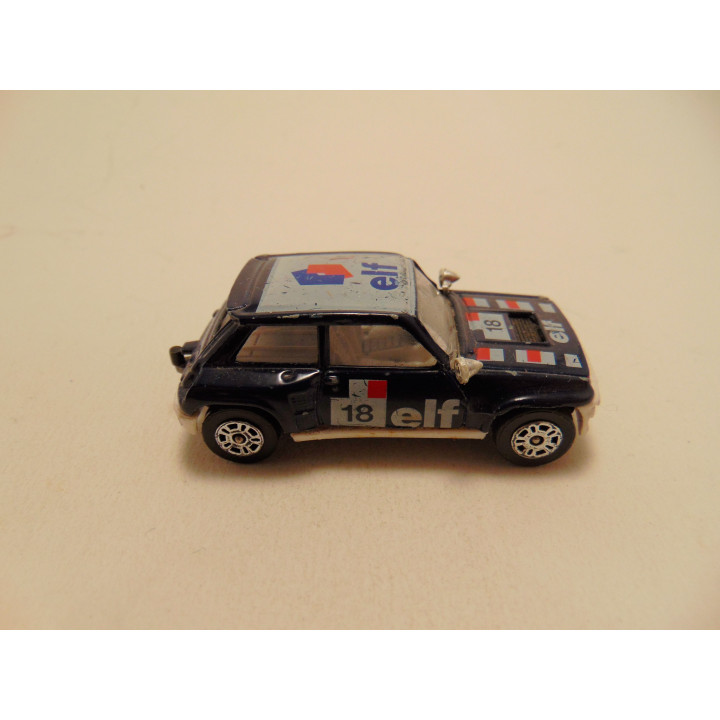 Renault 5 Turbo Rally Corgi donkerblauw