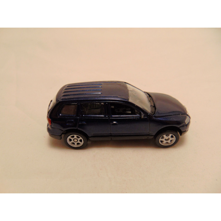 Volkswagen Touareg 1:64 Welly blauw
