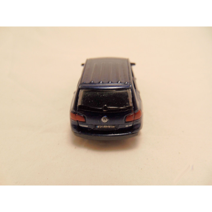 Volkswagen Touareg 1:64 Welly blauw