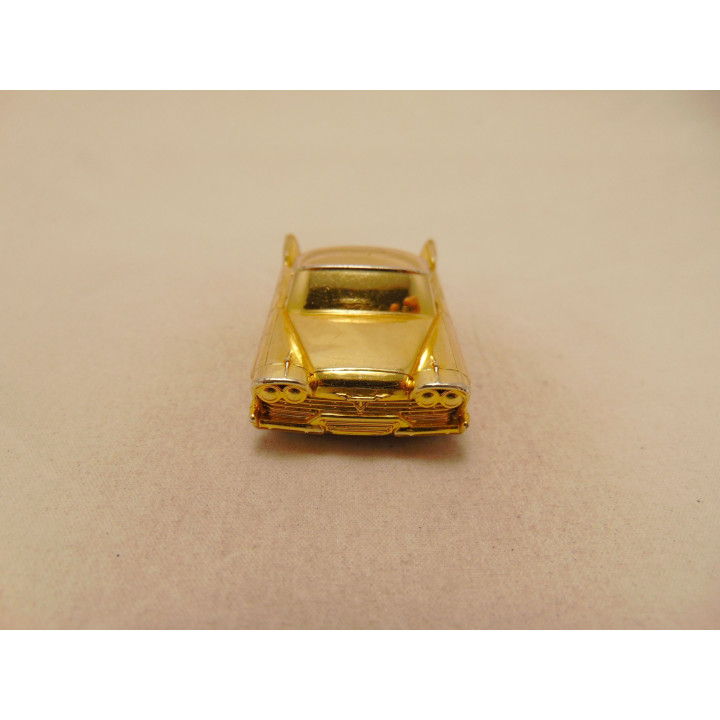 Plymouth Fury 1959 met terugtrek motor Wonda goudkleurig