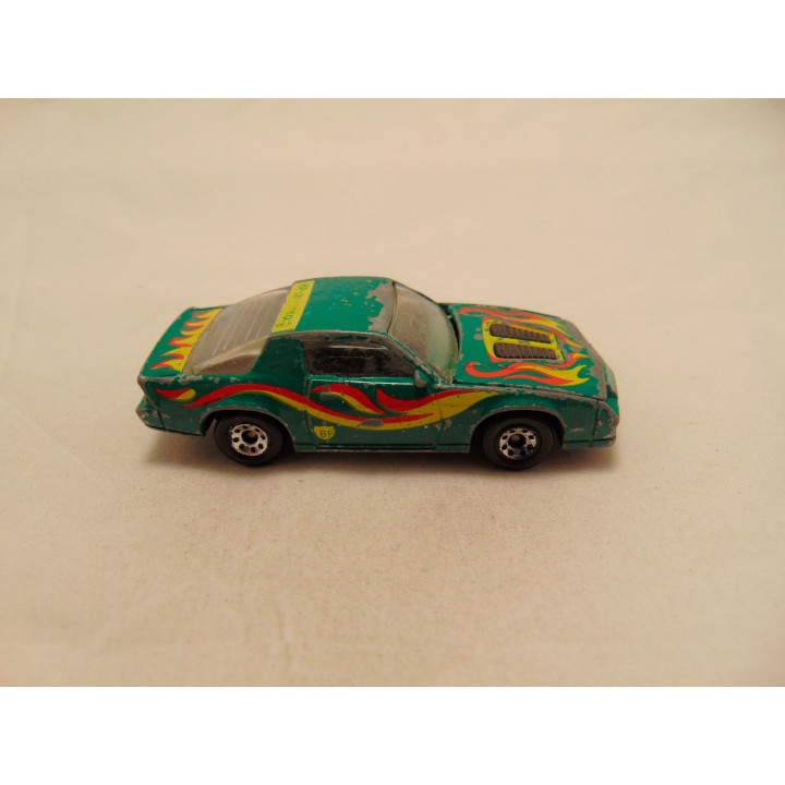 Chevrolet Camaro IROC Z28 Matchbox Donkergroen