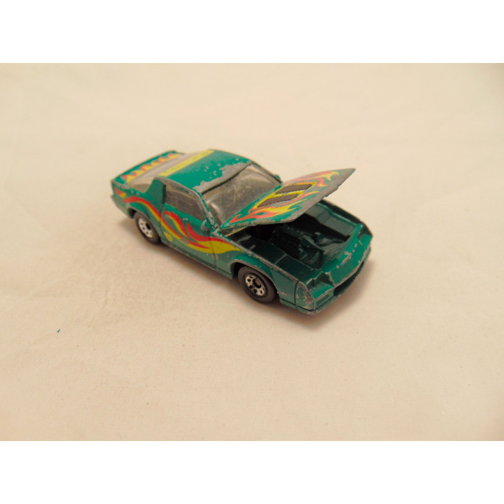 Chevrolet Camaro IROC Z28 Matchbox Donkergroen