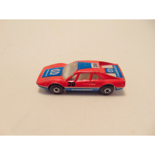 Ferrari 308 GTB Pioneer Rally Matchbox 1:55 rood Ferrari 308 GTB Pioneer Rally Matchbox 1:55 rood