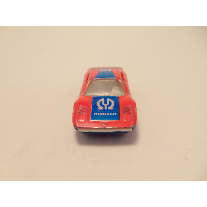 Ferrari 308 GTB Pioneer Rally Matchbox 1:55 rood Ferrari 308 GTB Pioneer Rally Matchbox 1:55 rood