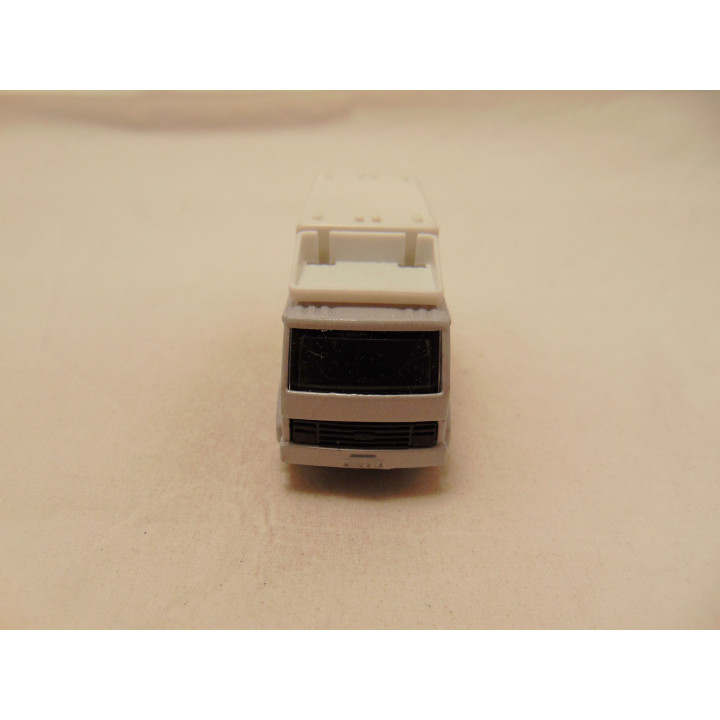 Ford Cargo 809 vrachtwagen Venture star 1:80 Matchbox scissors truck wit