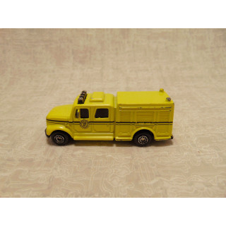 Freightliner equipment truck brandweer Maisto 1:64 geel
