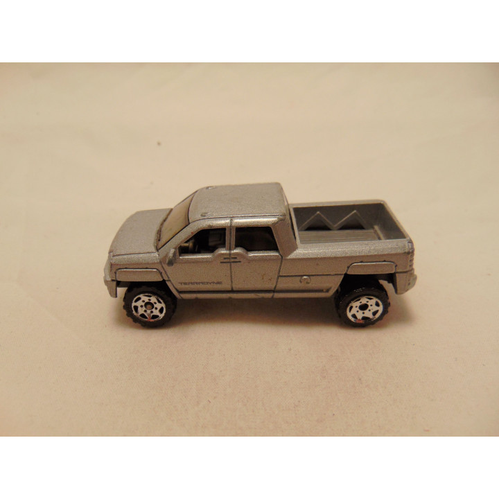 GMC Terradyna pickup Matchbox zilverkleurig