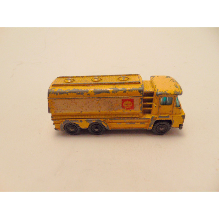 Guy motors Warrior tankwagen Shell 1:64 Husky models geel