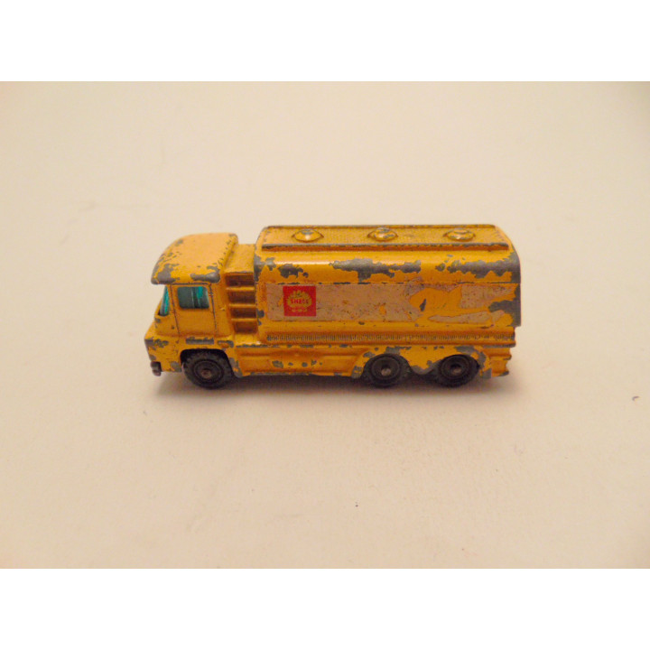 Guy motors Warrior tankwagen Shell 1:64 Husky models geel