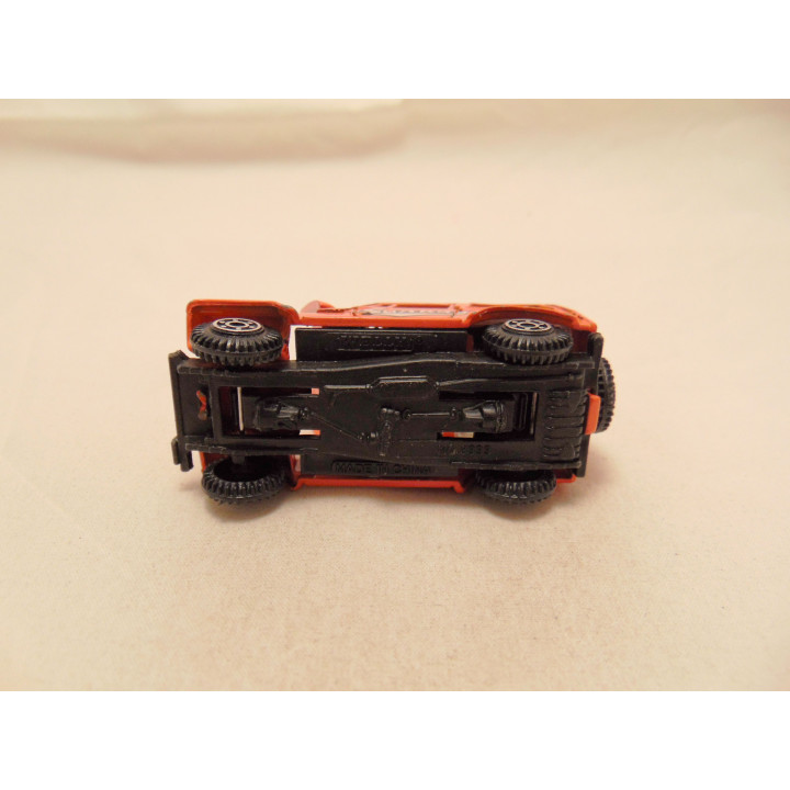 Jeep CJ7 Renegade Sunray 1:64 Welly 3333 oranje