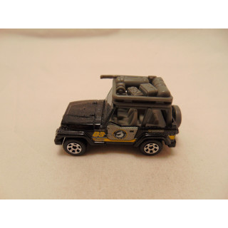 Jeep Wrangler 1998 1:56 Matchbox zwart