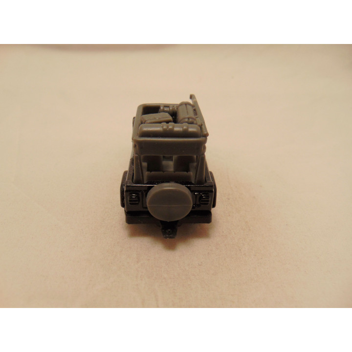 Jeep Wrangler 1998 1:56 Matchbox zwart - modelauto