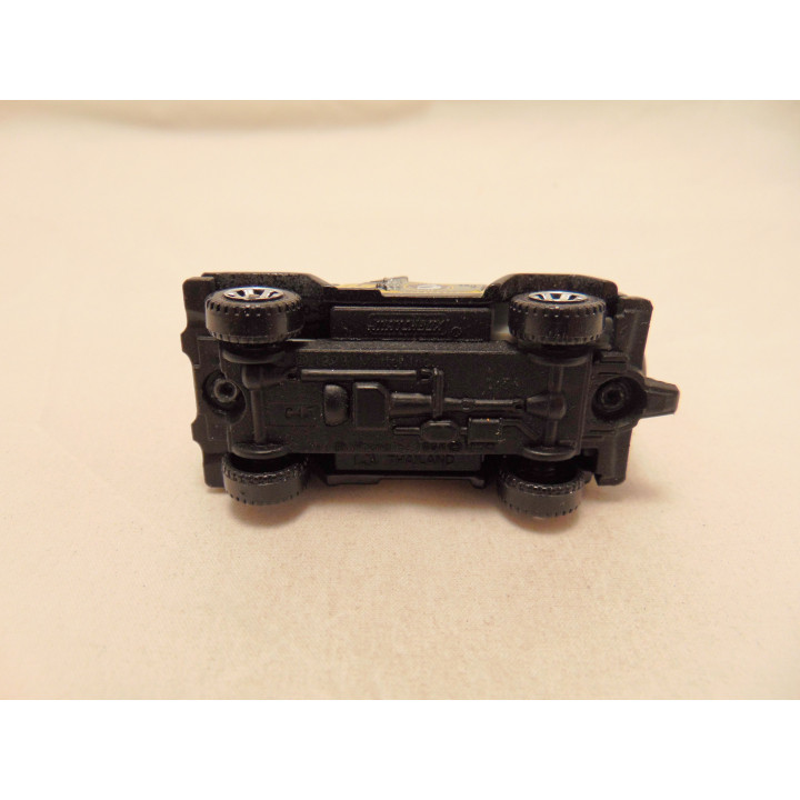 Jeep Wrangler 1998 1:56 Matchbox zwart - modelauto