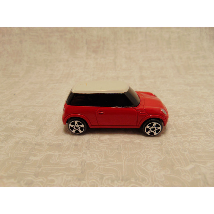 Mini Cooper cabrio Maisto 1:64 rood
