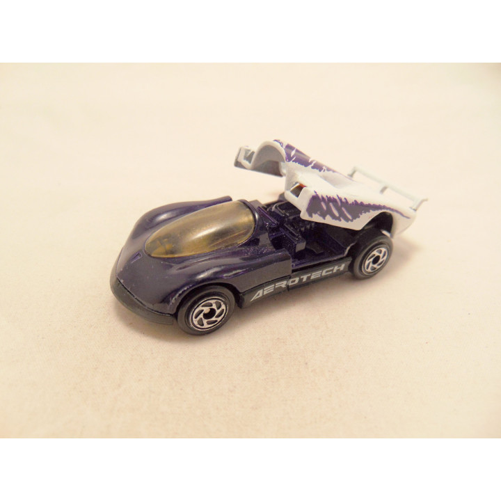 Oldsmobile Aerotech 1:66 Matchbox MB210 donkerpaars-wit - modelauto