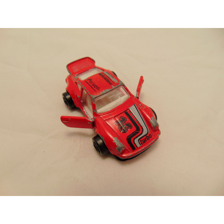 Porsche 911 930 Turbo 1984 Majorette rood