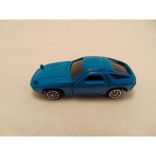 Porsche 928 1:64 blauw