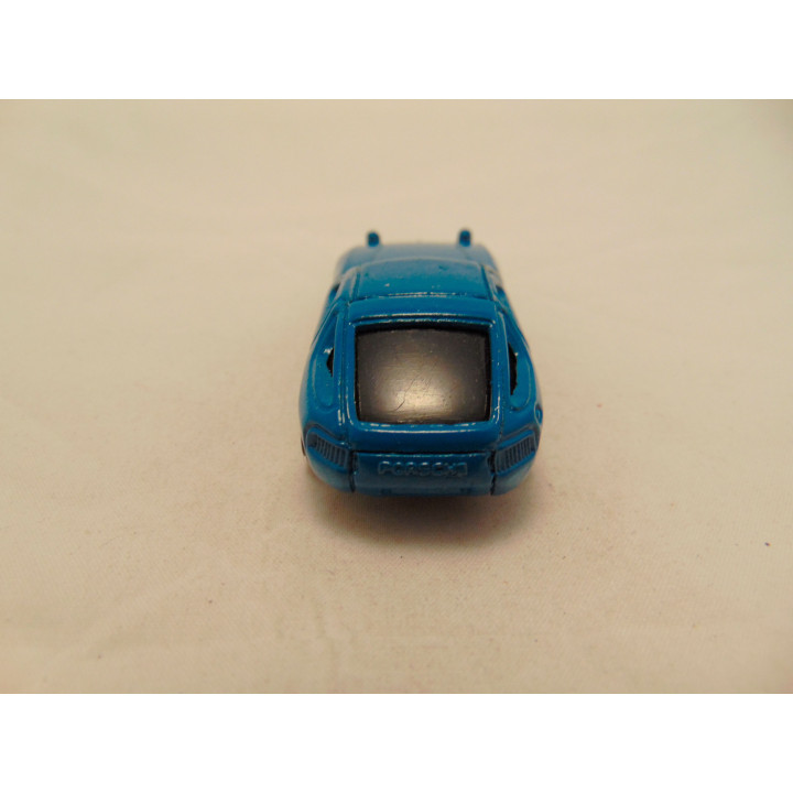 Porsche 928 1:64 blauw