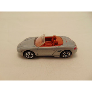 Porsche Boxster cabrio 1998 Matchbox Zilverkleurig