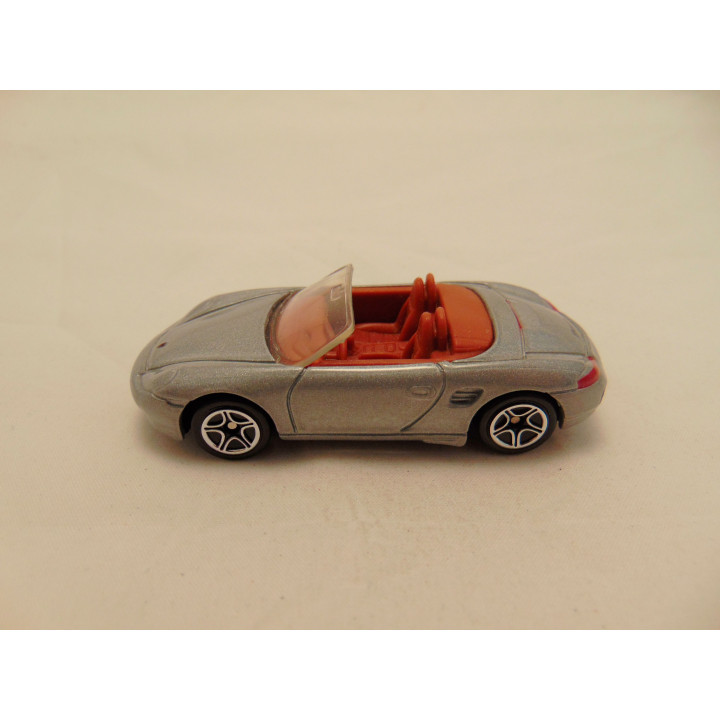 Porsche Boxster cabrio 1998 Matchbox Zilverkleurig