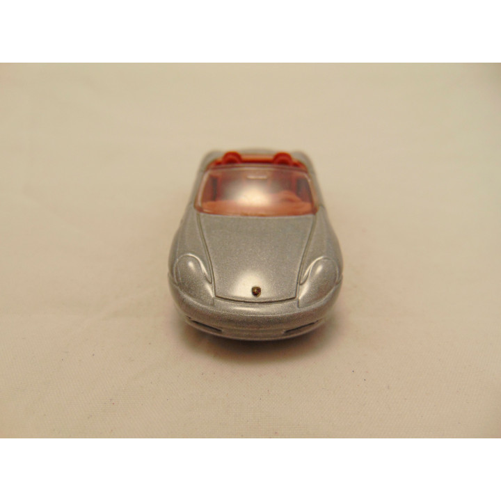 Porsche Boxster cabrio 1998 Matchbox Zilverkleurig