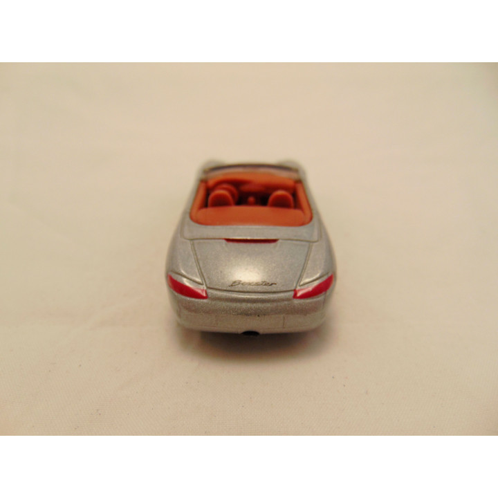 Porsche Boxster cabrio 1998 Matchbox Zilverkleurig