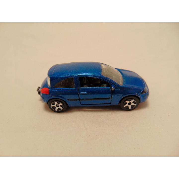 Renault Megane II 1:58 Majorette 221C blauw