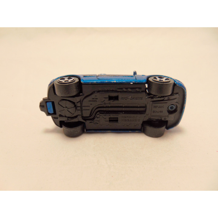 Renault Megane II 1:58 Majorette 221C blauw