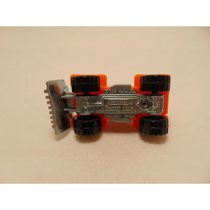 Zandschuiver Lil mule truck plow Matchbox MB 686 oranje