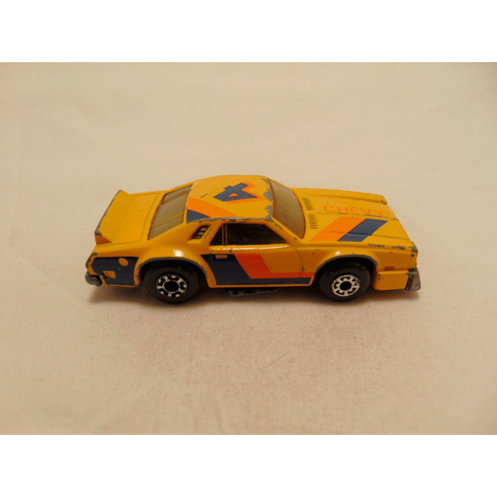 Chevrolet Monte Carlo 1980 stockcar race Matchbox geel