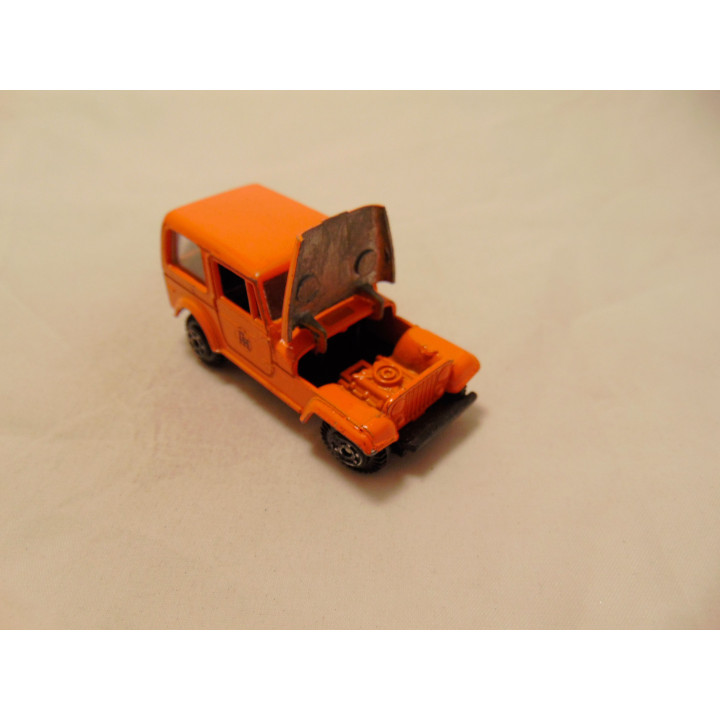 Jeep CJ7 Renegade SUV 1977 1:64 oranje
