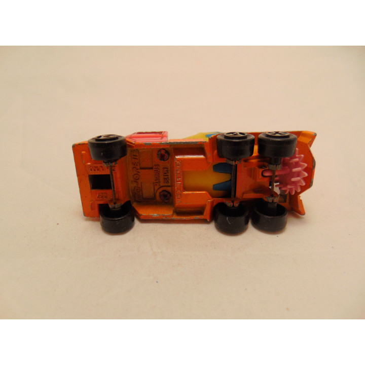 Magirus betonwagen Majorette oranje