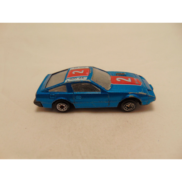 Nissan 300 ZX 1:64 blauw