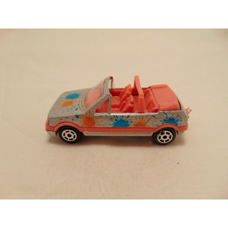 Peugeot 205 CTi Majorette 1:53 zilverkleurig